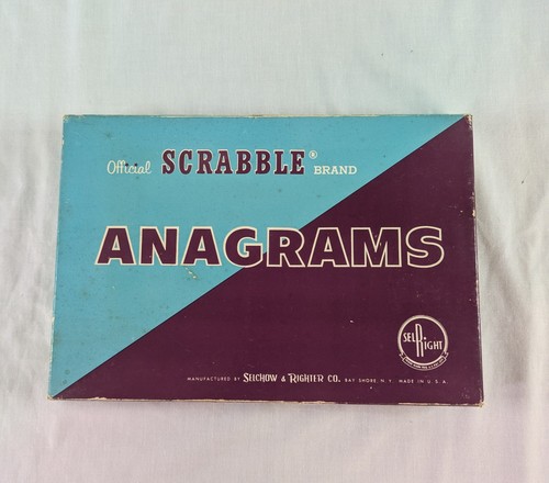 Vintage 1962 scrabble - vintage, brand